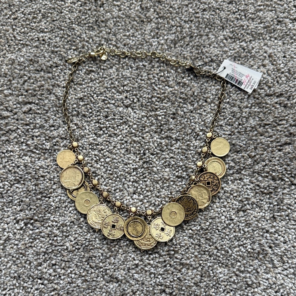 Chico's Gold Coin Necklace